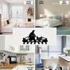 Iron Wall Hook Animal Shape Key Holder Organizer for Home Decor Entryway Kitchen