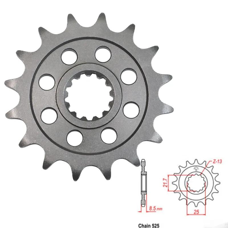 525 Motorcycle Front Sprocket For Kawasaki Ninja ZX-10R ZX10R ZX1000 ZX1002 04-25 ZX-10RR 17-25 ZX-9R ZX9R ZX900 02-03 KLV1000