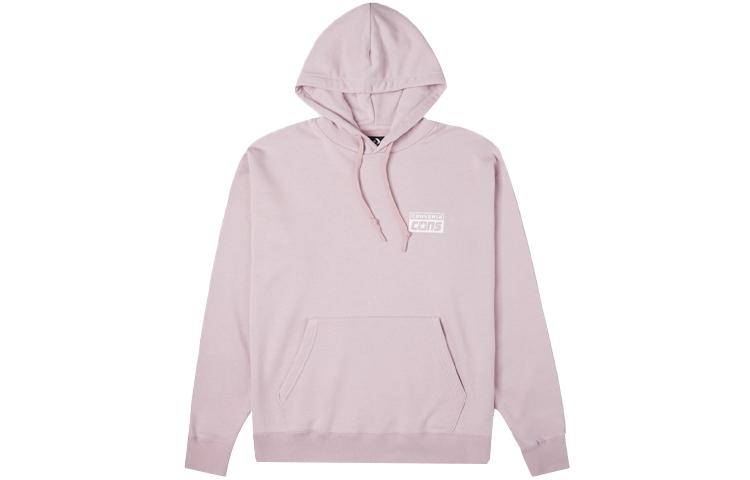 Converse Sweatshirts Men s Pink Hooded Moderate Regular 10023098-A02 L