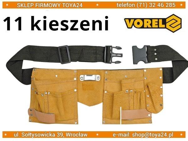 Leather assembly belt 11 pockets / 78750 / VOREL