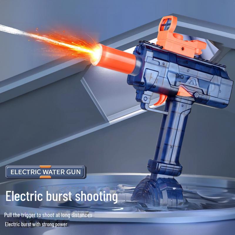 Uzi Electric Burst Water Gun for Kids – Large Capacity Toy for Water Fights