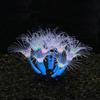 Glowing Glowing Artificial Coral Silicone Fake Coral Ornament New Feathered Coral  Aquarium