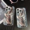 Two-Dimensional Girl Phone Case For Iphone 17Air 17 16 15 14 Plus 13 12 11 Pro Max Luxury Mobile Protective Coque Funda Cover