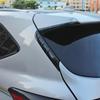 For Toyota Highlander XU70 Kluger 2020 2021 2022 2023 Hybrid Car Rear Roof Trunk Spoiler Wing Tail Air Deflector Sequins Strips