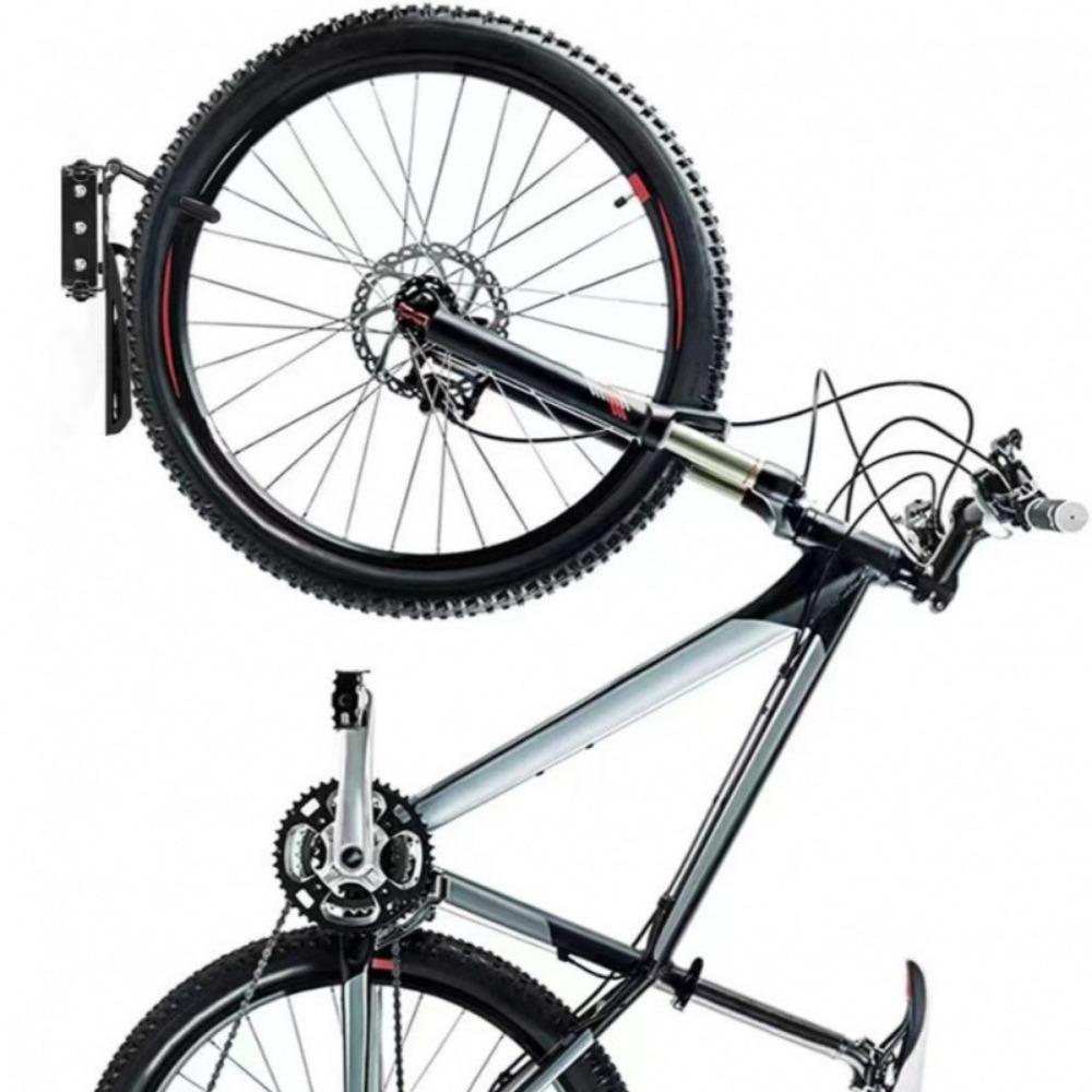 1PACK QAQ Schwenkbare Fahrrad-Wandhalterung, Vertikaler Fahrradständer Garage Hält bis zu 30 kg, Fahrradhaken für Garage Platzsparend, Einfach zu Installieren