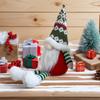 Christmas Gnome Festival Dwarf Doll Decorative Faceless Doll for Living Room Shelf Mantle Bedside Desk Counter Nightstand