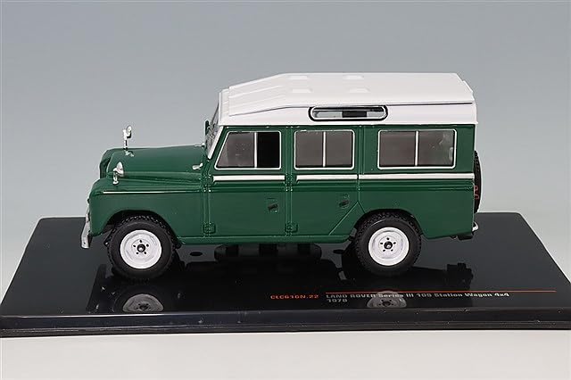 Ixo 1/43 Land Rover Series III 109 Station Wagon 4x4 1978 Green/White
