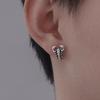Retro Personality Scorpion Hip-hop Style 925 Sterling Silver Creative Temperament Animal Man And Woman Stud Earrings TYB343