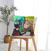 Anime Shaman King Cushion Cover Inches Farmhouse Decor Home Throw Pillow Covers For Couch Decorations