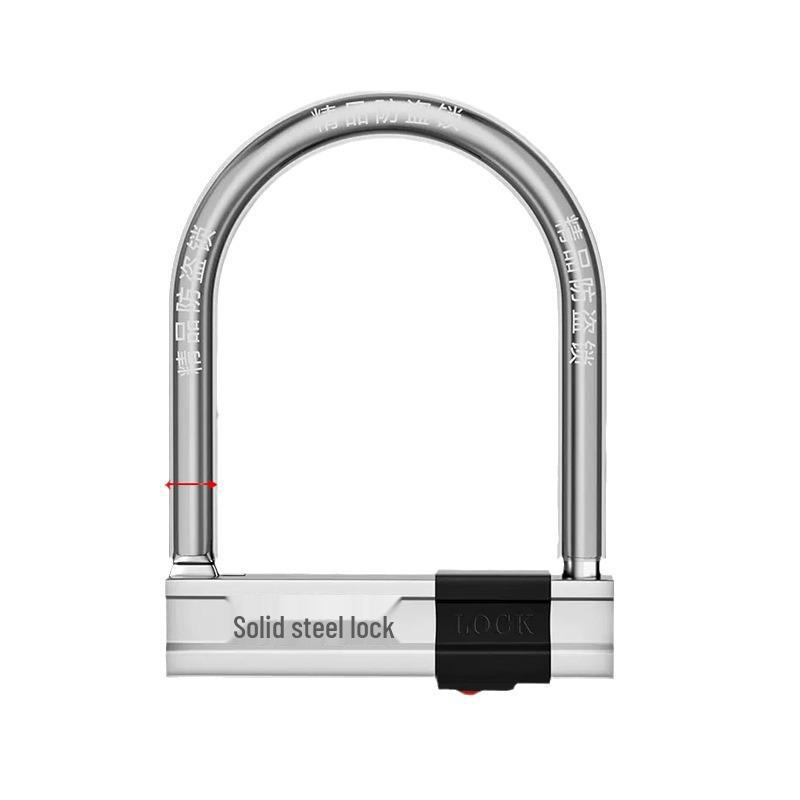 Electric Vehicle Anti-Theft U-Lock: Waterproof, Pry-Resistant Lock for Cars & Motorcycles