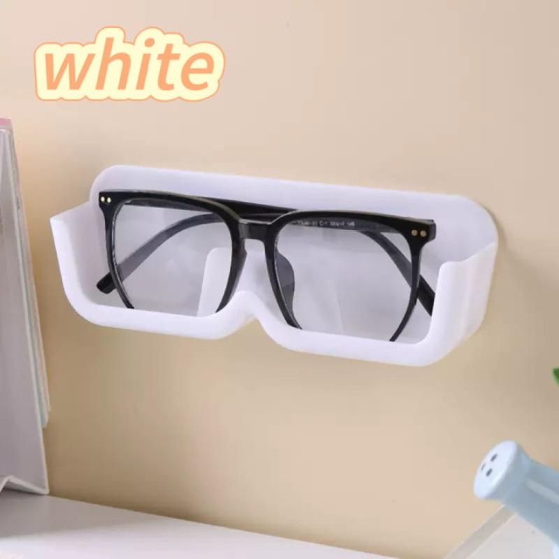 1/2/3pcs Glasses Storage Box Wall Mounted Perforated Glasses Frame Glasses Sunglasses Display Rack Sunglasses Display Rack