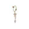 Niche Design Women Belly Ring Belly Button Cartilage Clip Body Jewelry Fake Belly Piercing Clip