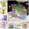 Foldable Pop-Up Greeting Card 3D Gift Message Card Creative Holiday Greeting Card  Teacher's Day