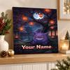 Gengar Custom Name Diamond Painting Personalized 5D Full Drill DIY Diamond Art Home Decor