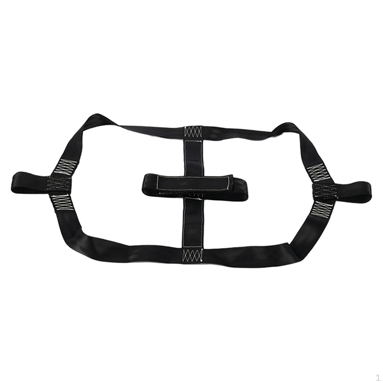 

Motorcycle Rear Wheel Strap for Safe Transport чорний