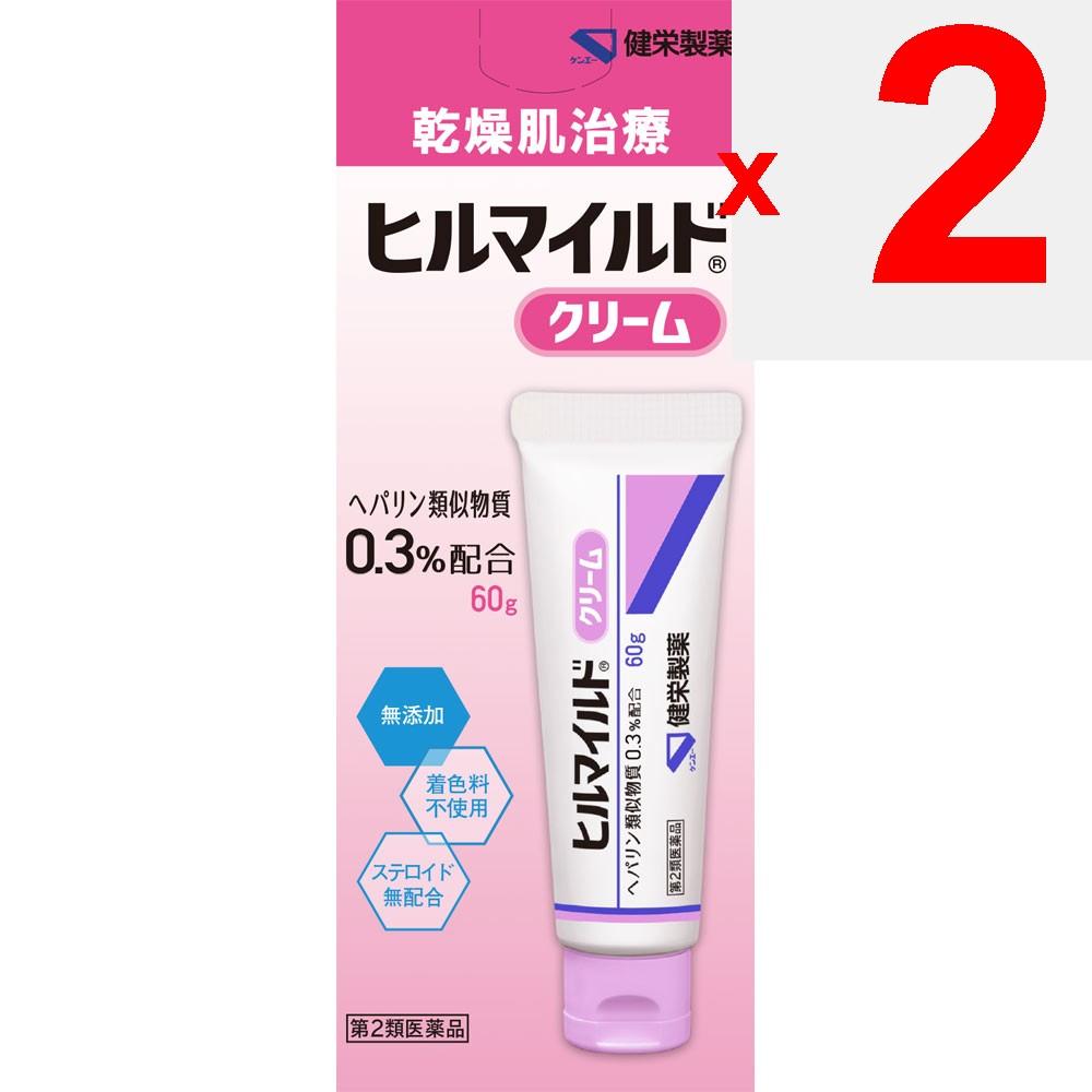 Ken-Ei Pharmaceutical Hill Mild Cream 60g Non-steroidal Indications: Rough hands and fingers; keratosis of elbows, knees, heels, and ankles; cracks an