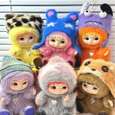 Plüschserie Blind Box Tide Play Hand Büro Puppe Geschenk Ornament Spielzeug wow ku ku Puppe