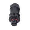 Bc01 3 Pin Connector AC Male Female IP68 for Solar Grid Tie Micro Inverter Hoymiles Deye APsystems PV Panel Power Setup Adapter
