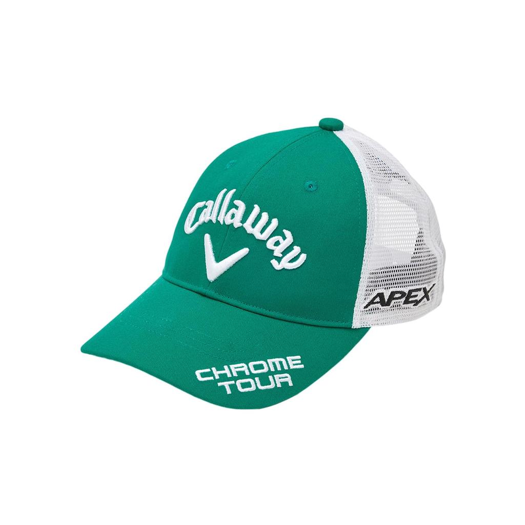 Callaway Tour A Mesh Green Women's Cap, WM, JM, Green, FR, 24SS_1140,