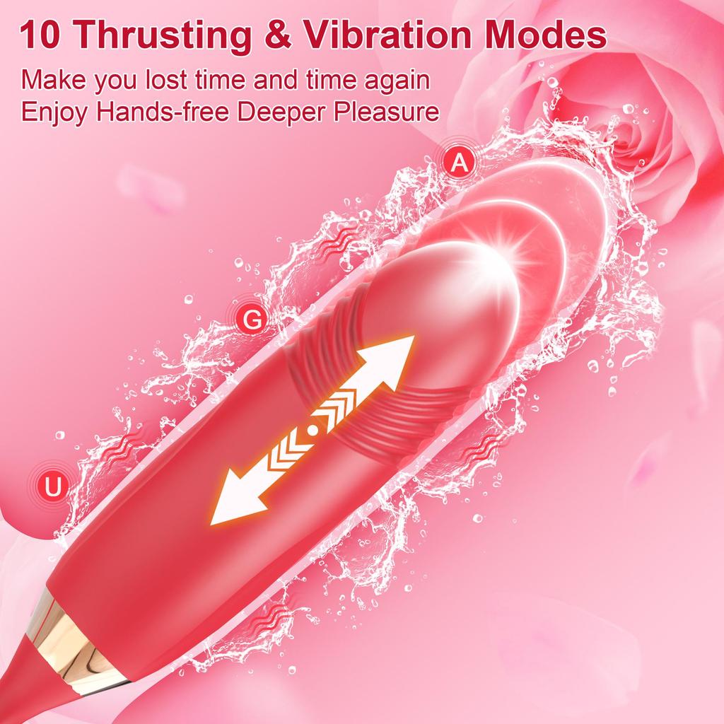 International Best-Selling Vibrating Tongue Massager for Women - Oral Pleasure Adult Toy