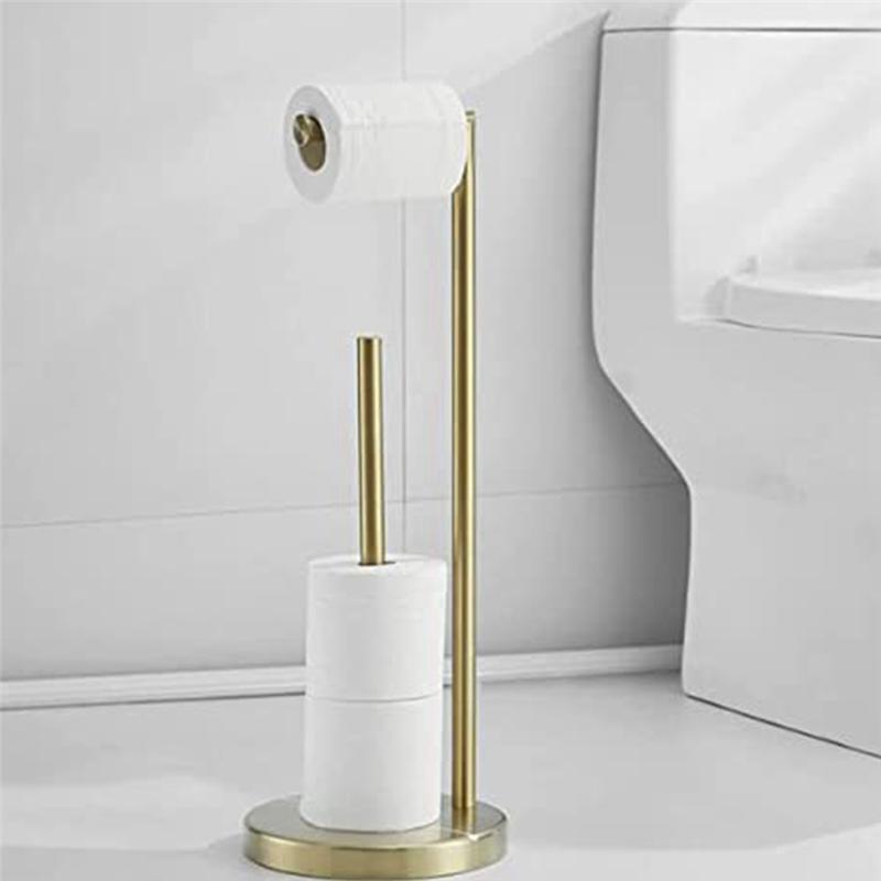 Toilet Paper Storage Rack Featured Paper Towel Dispenser Stainless Steel For Bathroom-B61B