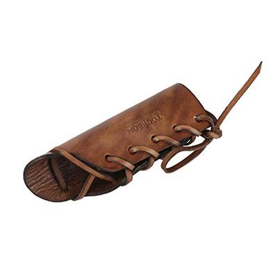 TOURBON Hand Axe Neck Guard, Handle Protective Cover for Axe and Hammer (Brown #2)