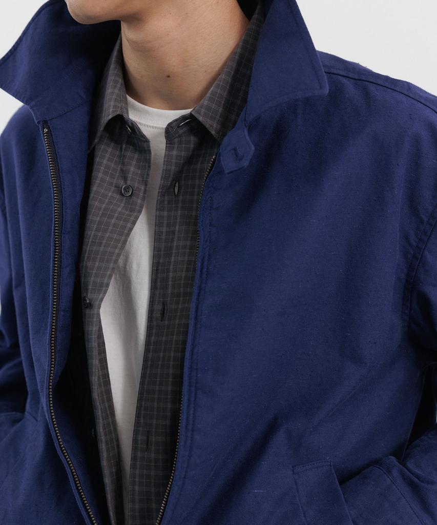 Blankroom Allen Blouson Jacket_Nep Blue