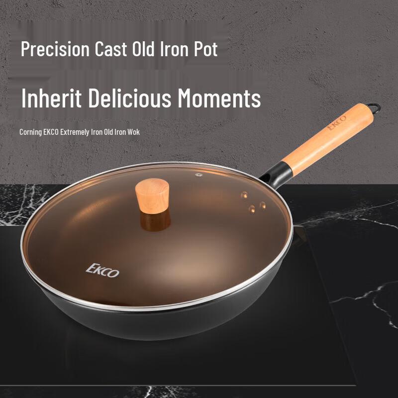 EKCO Iron Wok