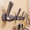 No-Drill Wall & Door Clothes Hook/Rack for Entryway