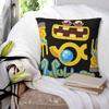 Wubbox My Singing Monsters Square Pillowcase Pillow Cover Polyester Cushion Decor Comfort Throw Pillow for Home Sofa