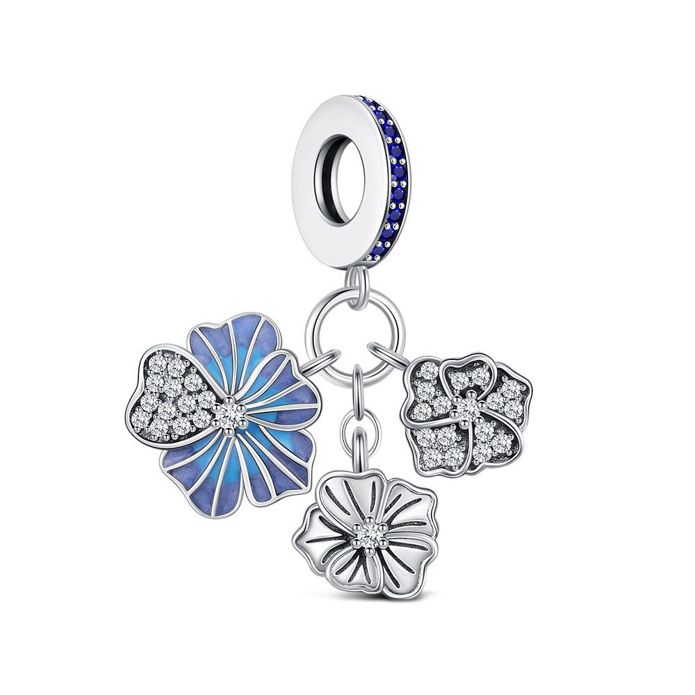 925 Silver Robot Charms Pendant sea turtle Moon Bead Fit Bracelet For Women DIY Fashion Jewelry Elegant Gift