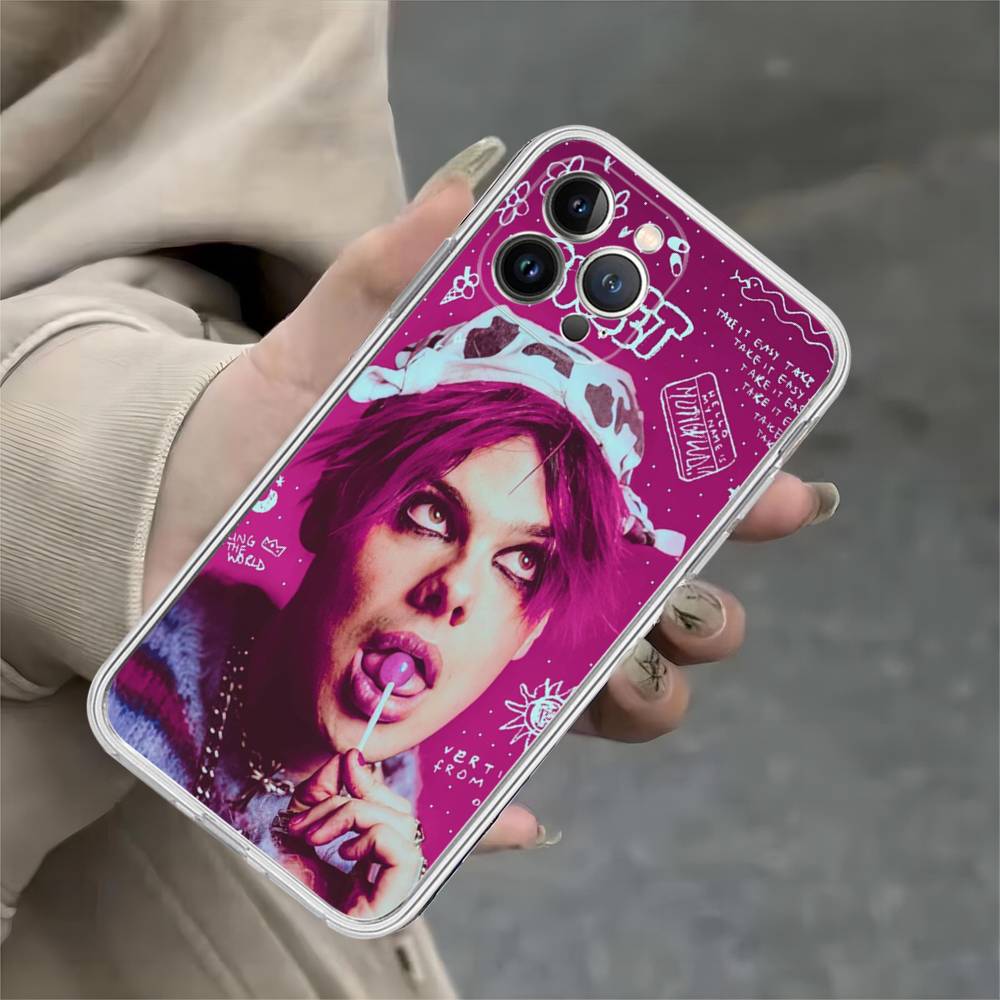

Y-Yungblud Hot Singer Phone Case for iPhone 17 16 15 Plus 14 13 Mini 12 11 Pro Max Soft Shell Cover iPhone 14 plus