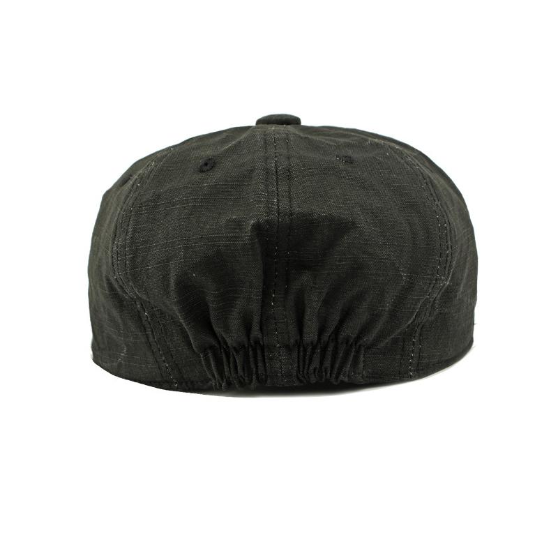 Four Seasons Cotton Cap Men British Vintage Octagonal Cap Solid Color Newsboy Cap