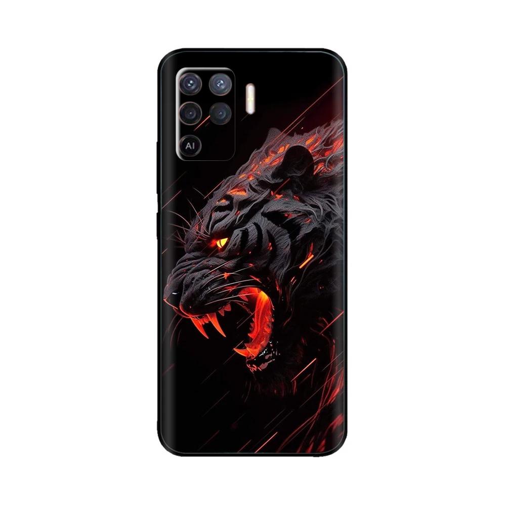 For Oppo Reno5 Lite Case for Oppo Reno 5 Pro 5F 5Z Cute Anime Soft Liqiud Silicon Phone Cases For Oppo Reno5 Pro Reno 5 F Z Lite