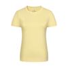Reines Baumwoll-Kurzarm-T-Shirt für Damen Neues Lässiges Taillenbetontes Halbarm-Damen