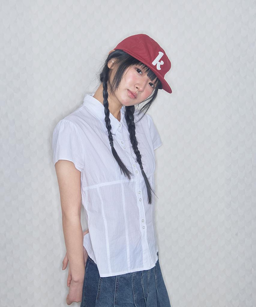 Kiibi K-Logo Applique Cap Red
