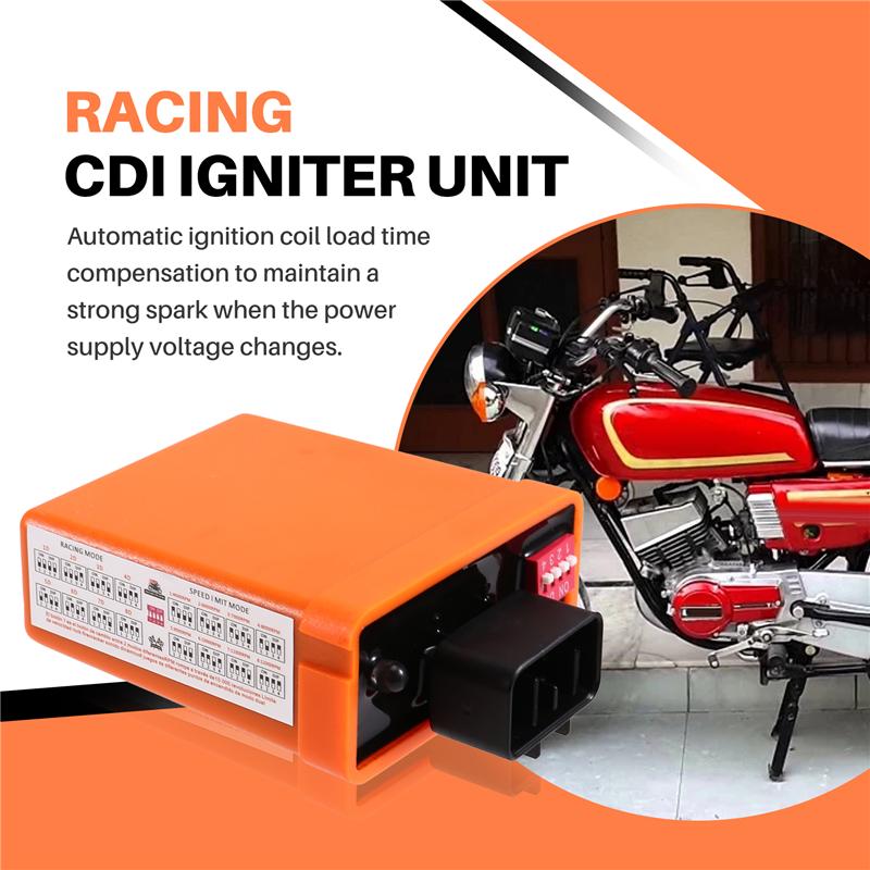 L10A Motorcycle Adjustable Racing CDI Igniter Unit 100 ZY100 JOG100 Speed Ignition