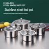 304 Stainless Steel Single Induction Hot Pot