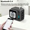 Mini Pocket Smart Bluetooth Speaker IPS Touch Screen Music Box Wireless MP3 Music Player Support Alarm Clock Timer TF Card Play