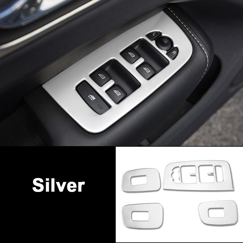 Für Volvo XC60 2018 – Edelstahl Autotür Armlehne Panel Fenster Schalter Lift Tasten Abdeckungen Trim Innen Zubehör
