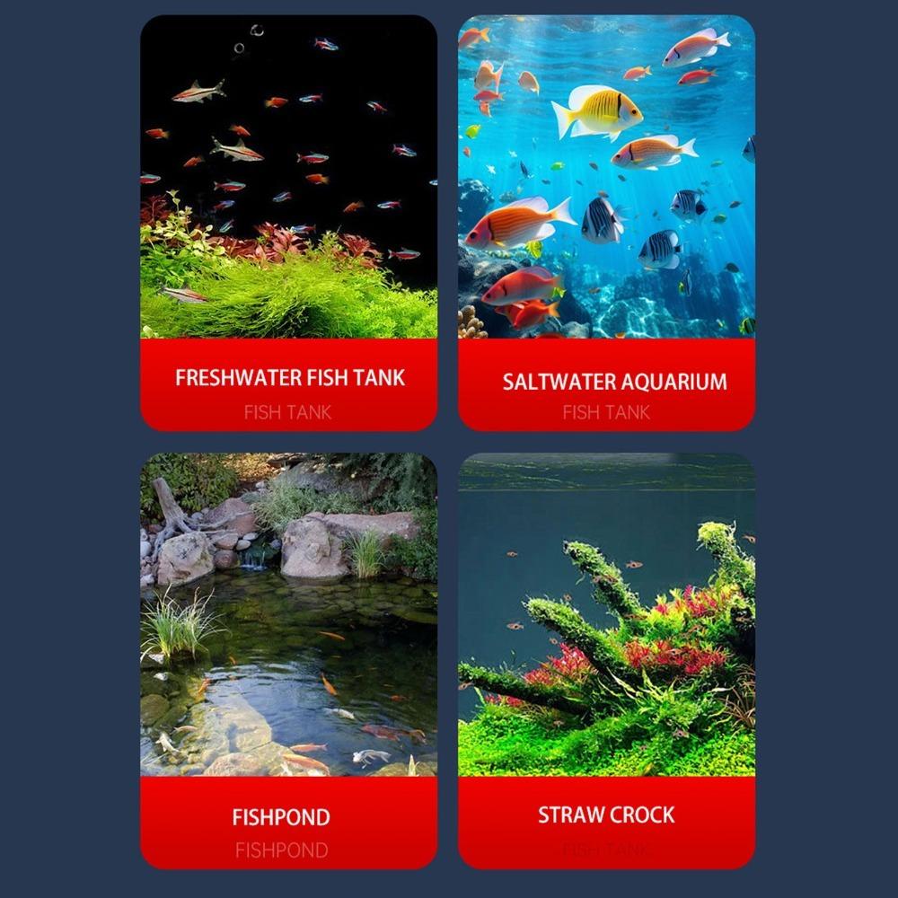 

4 Gears Variable Frequency Aquarium Wave Maker Low Noise Submersible Water Pump Tank Circulation