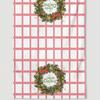 1pc/2pc/4pc/pack Christmas Scrub Sponge Creative Kitchen Dish Cloth Festive Cleaning Decor for Home & Table Kitchen Dish Towel Xmas Cleaning Supplies