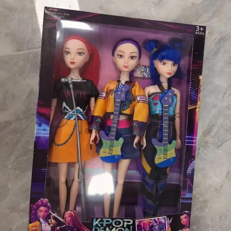 Hot  Demon Hunters Desktop Doll Ornament Rumi Mira Zoey Sussy  Devil Hunter Character Birthday Gift Fan Club Gift