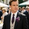 Yousheng Wedding Flower Boutonniere for Groom Groomsman Wrist Corsage for Bride Bridesmaid Lapel Floral Party Decoration