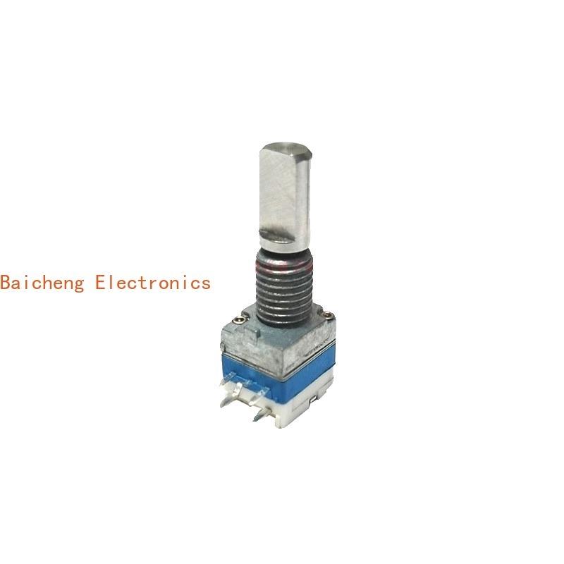 10PCS Encoder 09 Walkie Talkie with Press Switch 20 Positioning 20 Pulse Potentiometer 5-pin 17 Half Shaft