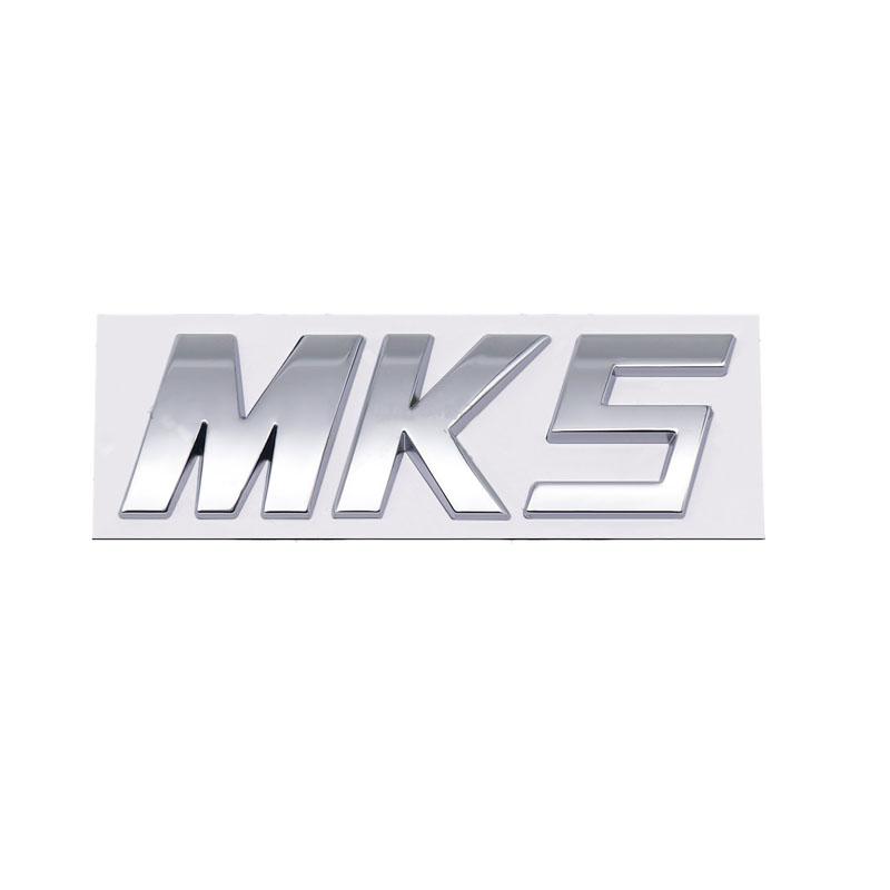 CJOZW1 3D Metal Car Trunk Sticker Compatible For VW Golf MK5 MK6 MK7 MK7.5 MK8 - Automotive Body Modification Accessory