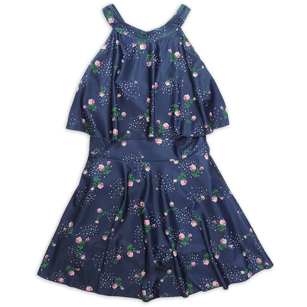 

swimsuit that can be worn like 110cm [Ashbury] Kids 2-piece set/swimwear clothing, navy, (865001)