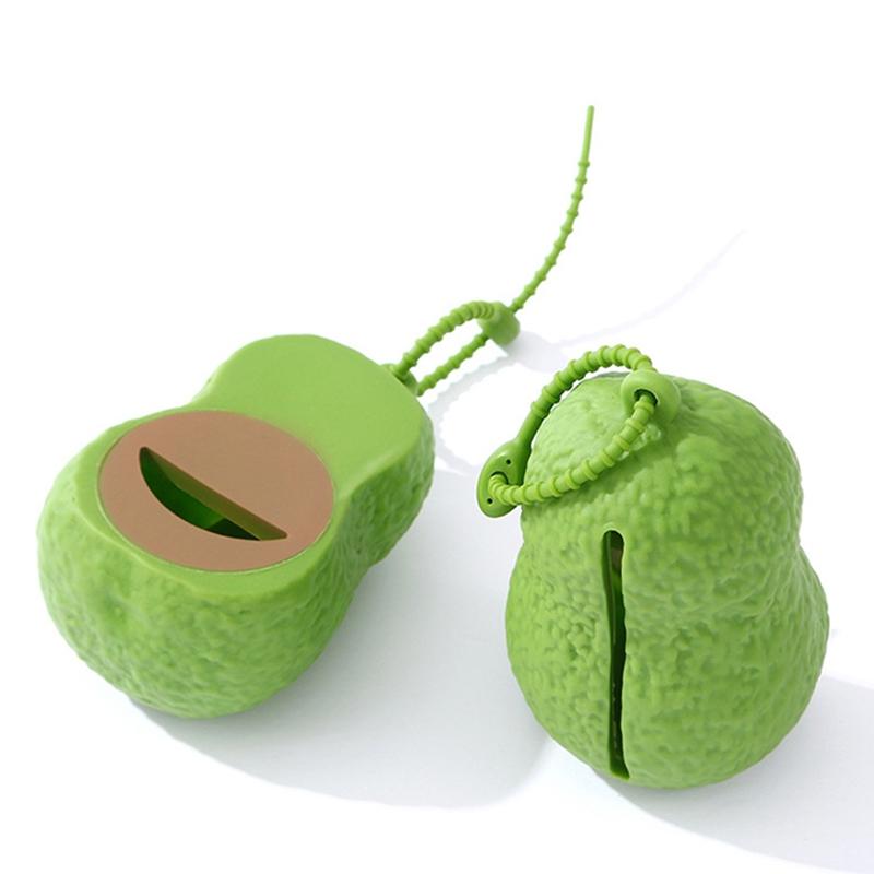 Avocado Hunde Kotbeutel Spender Abfallbeutel Halter Spender Kotbeutel Hunde Müll Haustier Sauber Outdoor Zubehör
