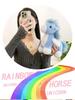Nicole Pony Plush Doll: Cute Mustang Figurine and Sleeping Pillow for Kids