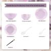 Liuli Violettes Maiglöckchen Keramik Geschirr Set